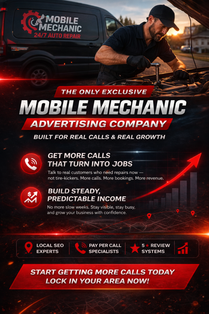 Mobile Mechanic Advertising